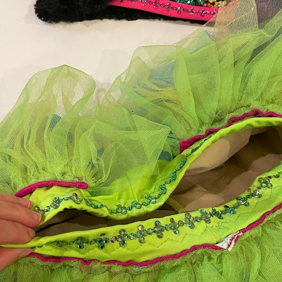 Colorful Girls Dance Costume - Picture 6 of 8